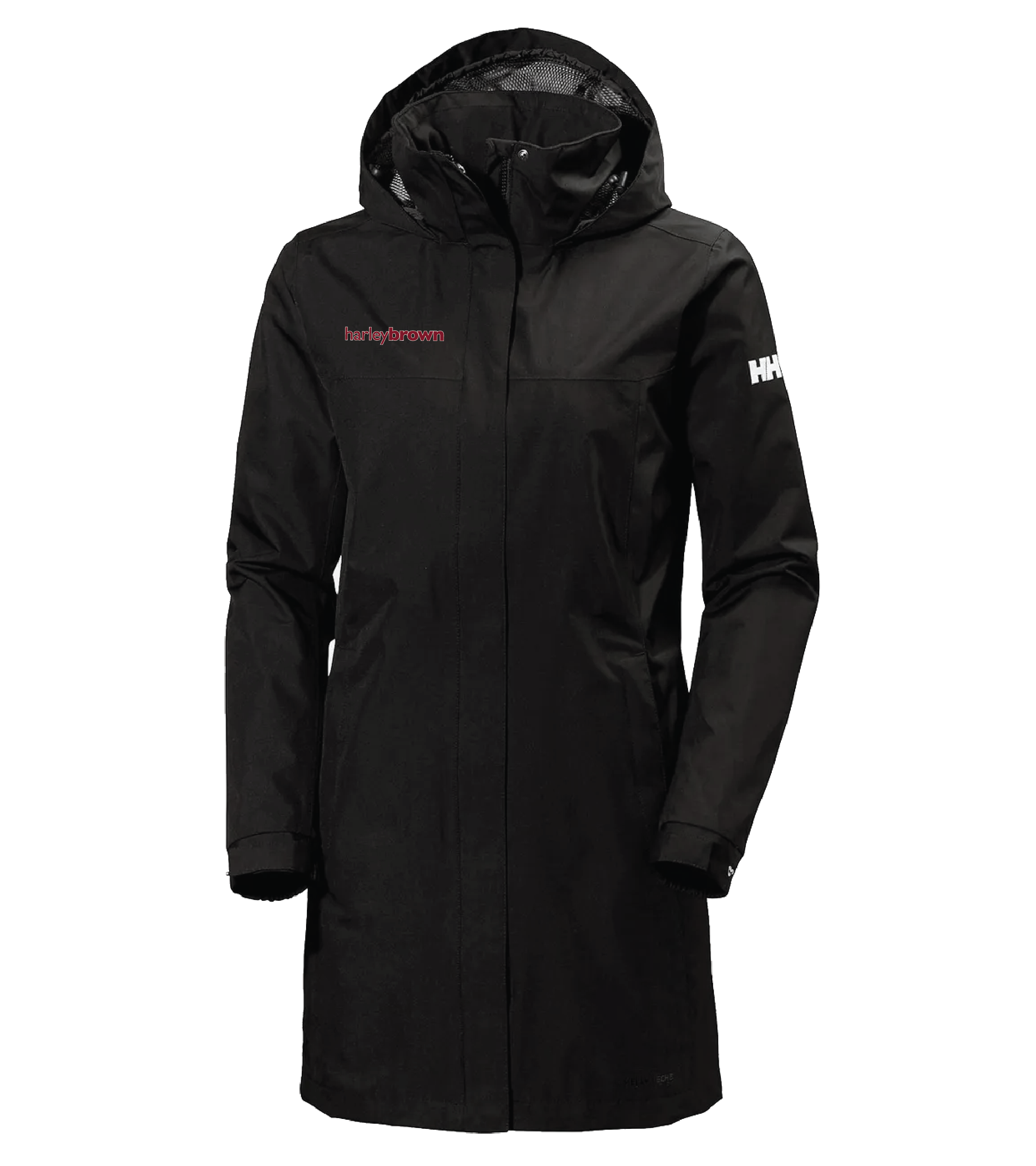 Harley Brown Equestrian Women's Helly Hansen Long Aden Rain Jacket