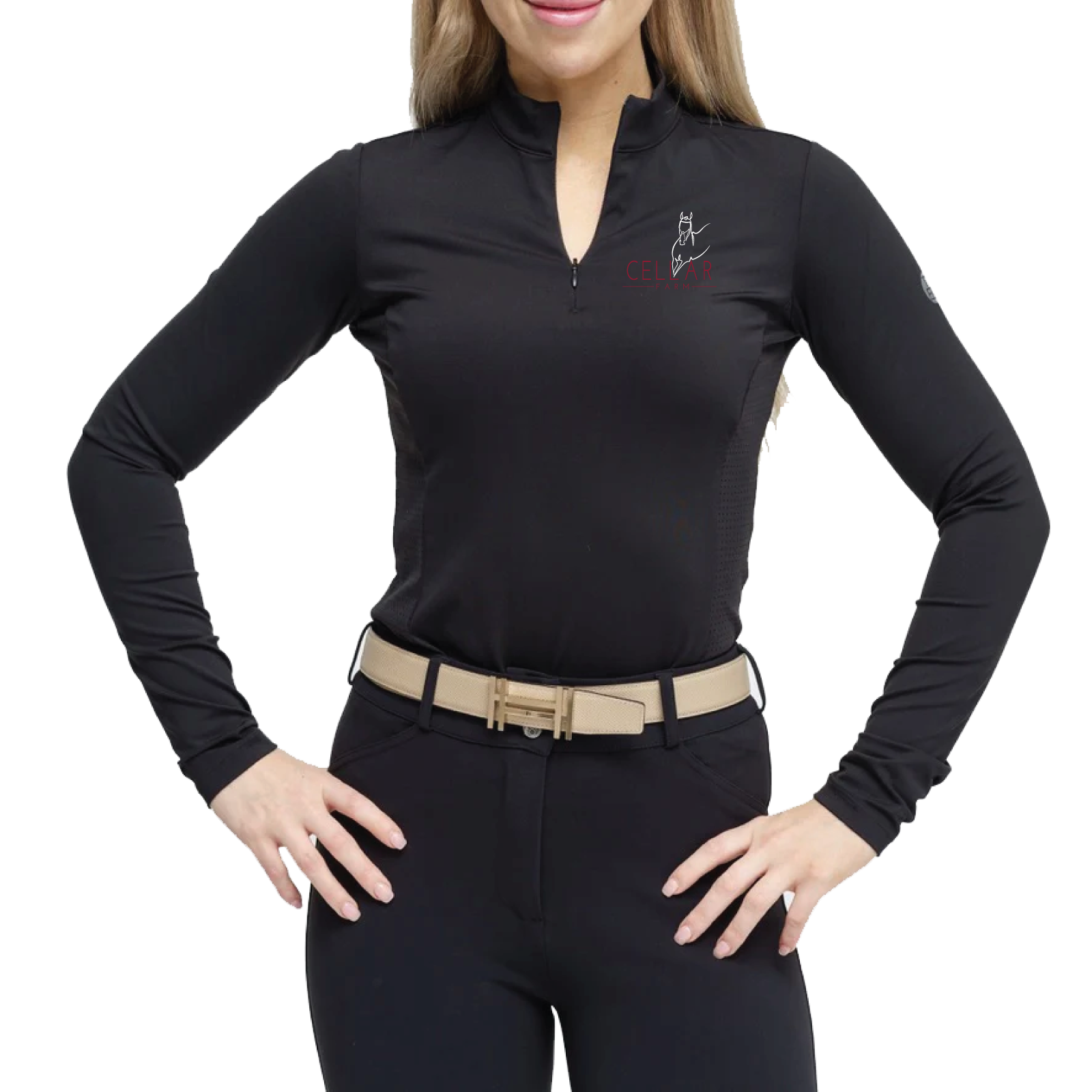Cellar Farm Women's TKEQ 'Logan' Perforated Competition Top