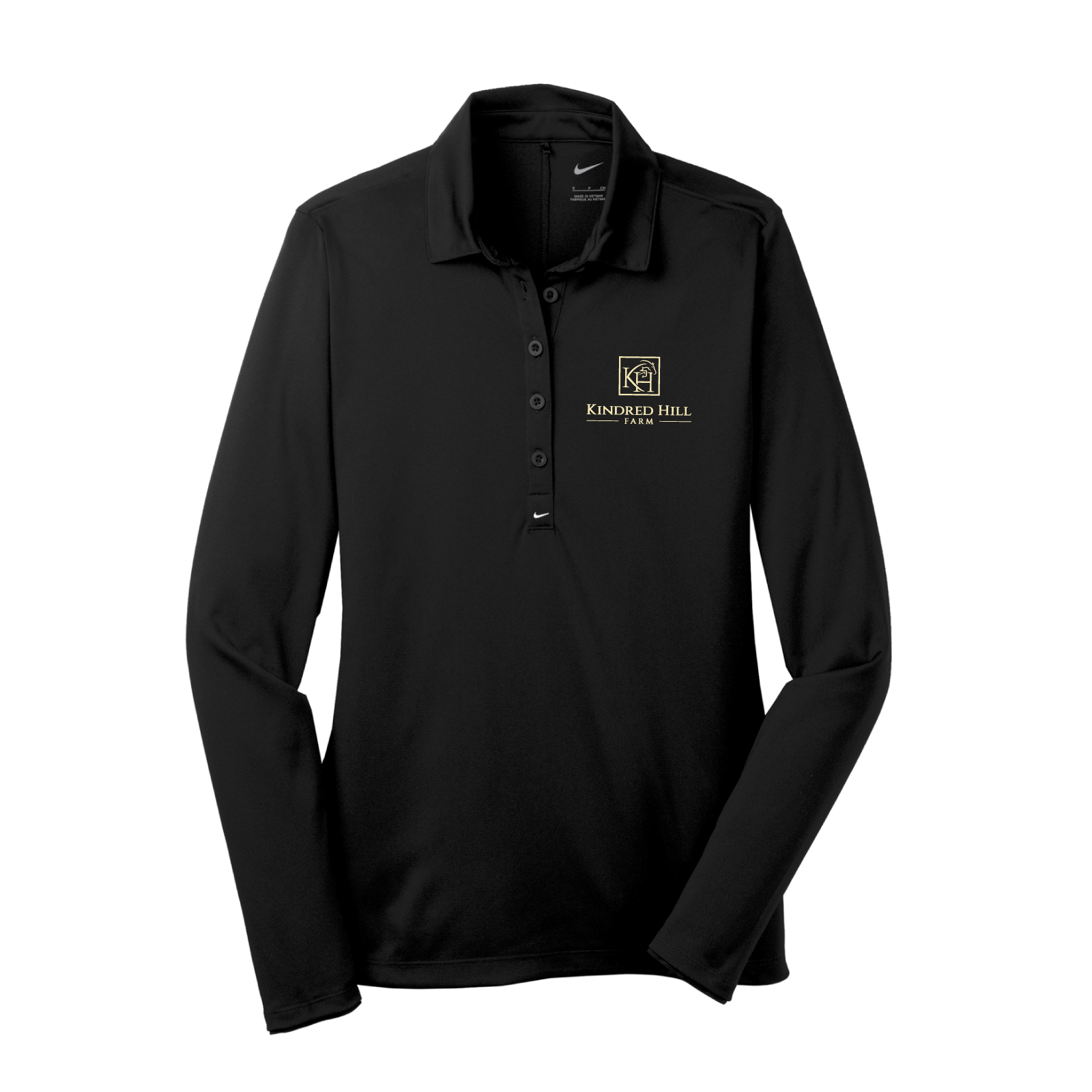 Kindred Hill Farm Women's Nike Tech Dri-FIT Long Sleeve Polo