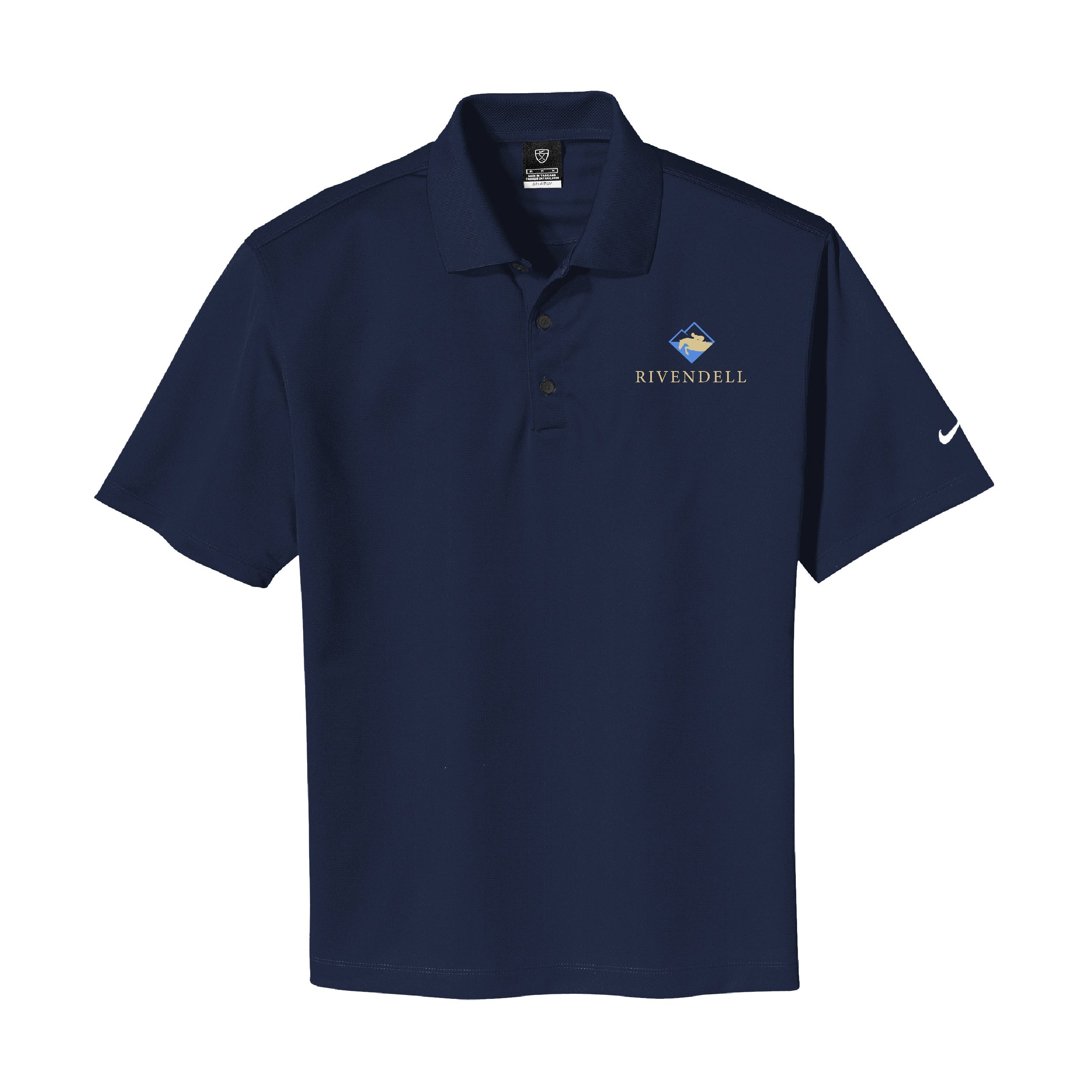 Rivendell Nike Mens Tech Basic Dri-FIT Polo