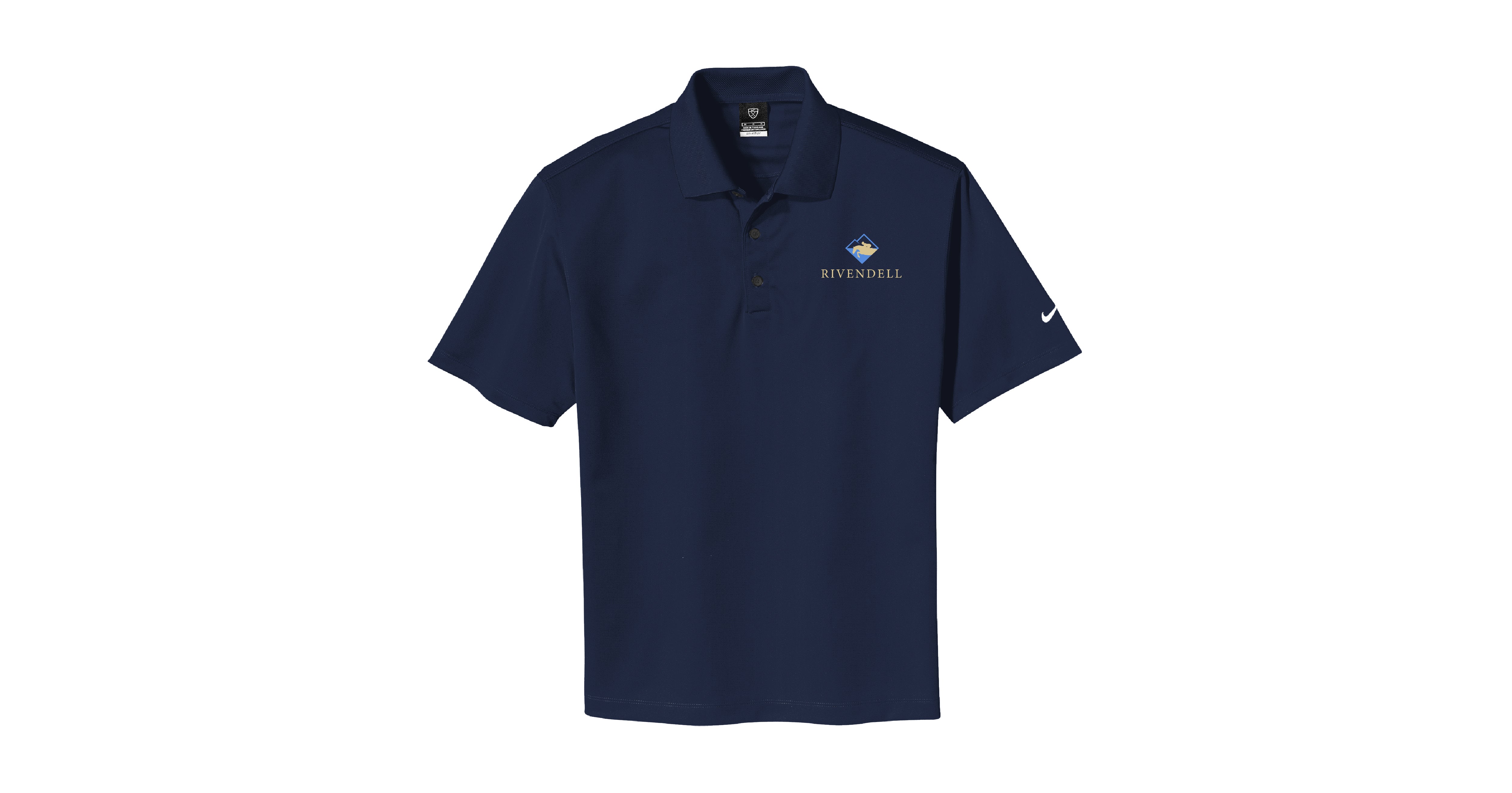 Rivendell Nike Mens Tech Basic Dri-FIT Polo