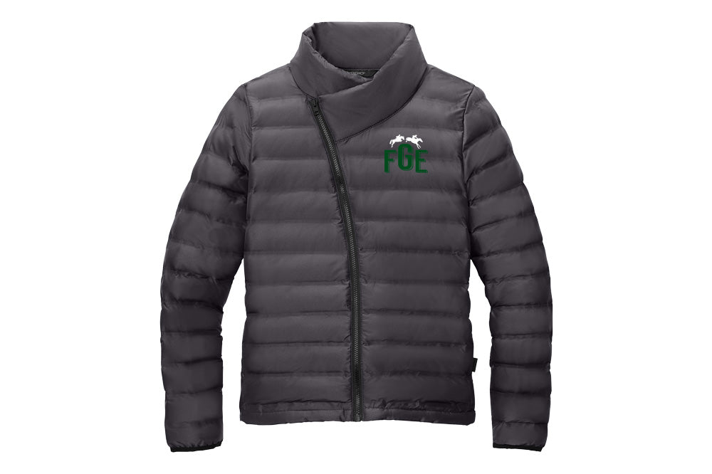 Full Gallop Eventing Women's Puffy Full-Zip Jacket