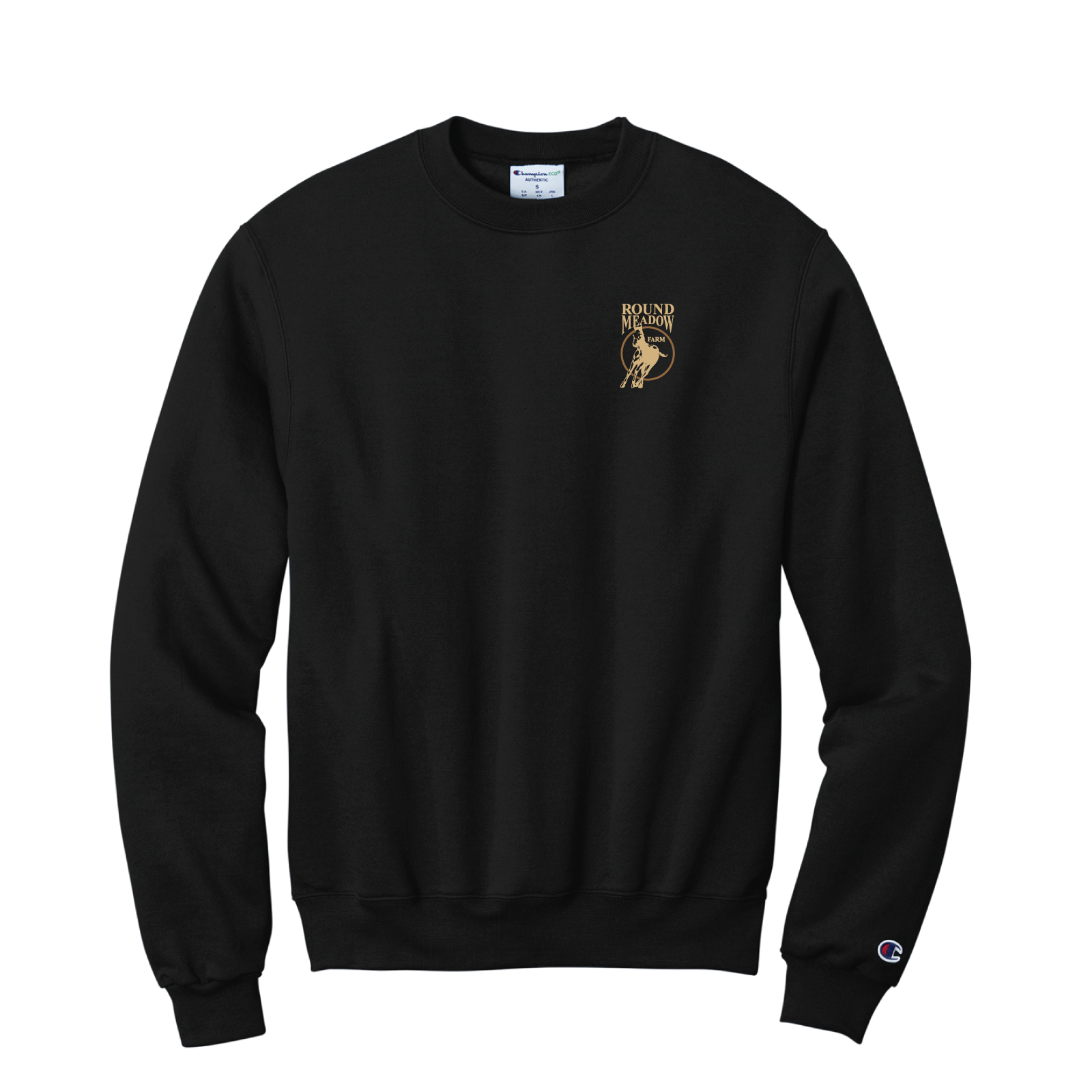 Round Meadow Unisex Champion Powerblend Crewneck Sweatshirt