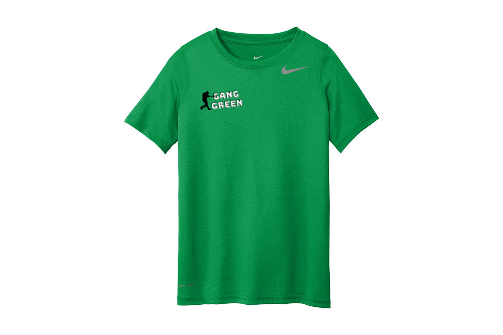 Gang Green Nike Youth Legend Tee