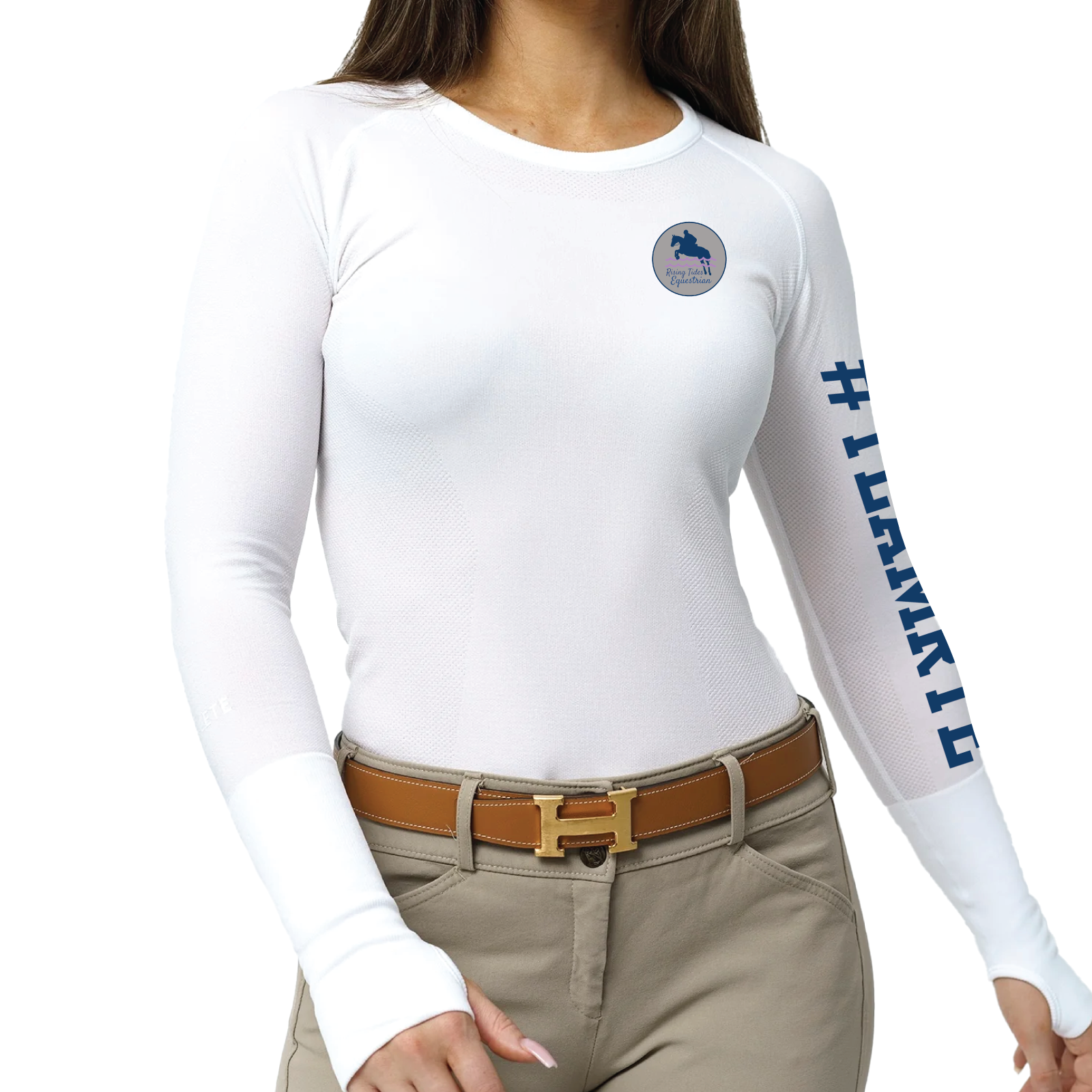 Rising Tides Equestrian Women's TKEQ 'Kennedy' Seamless Long Sleeve