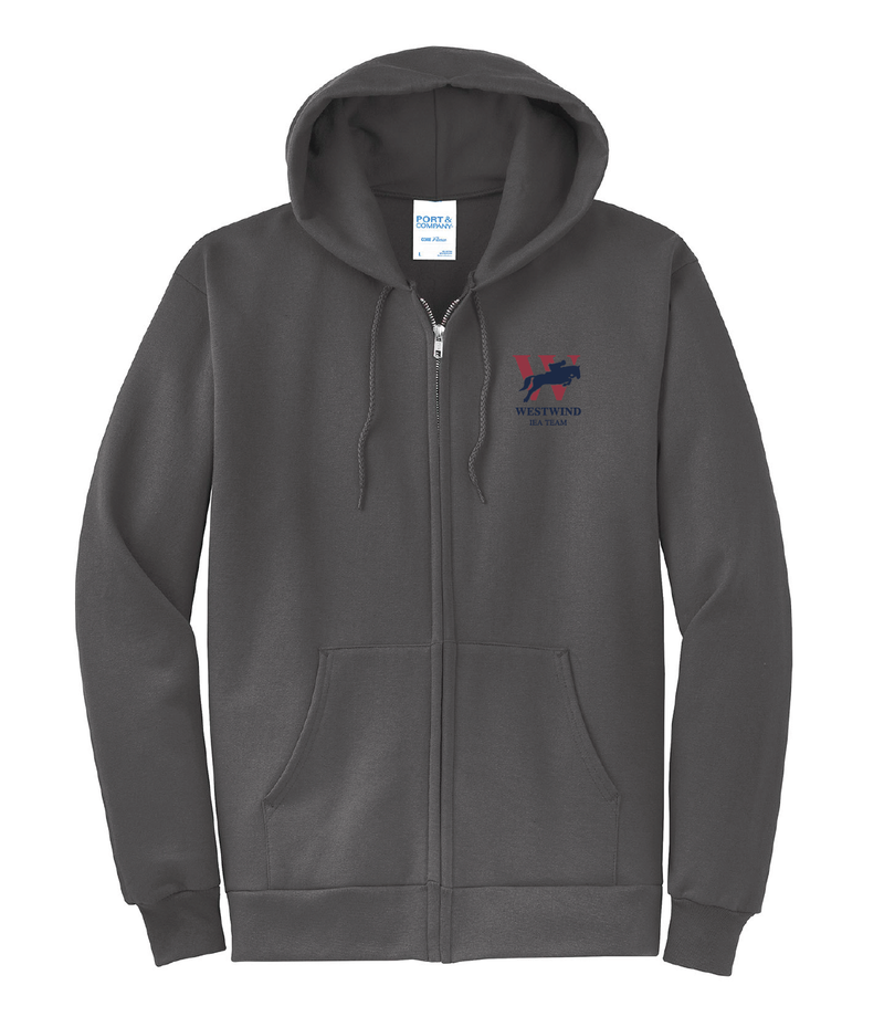 Men's Port & Company Core Fleece Full-Zip Hoodie
