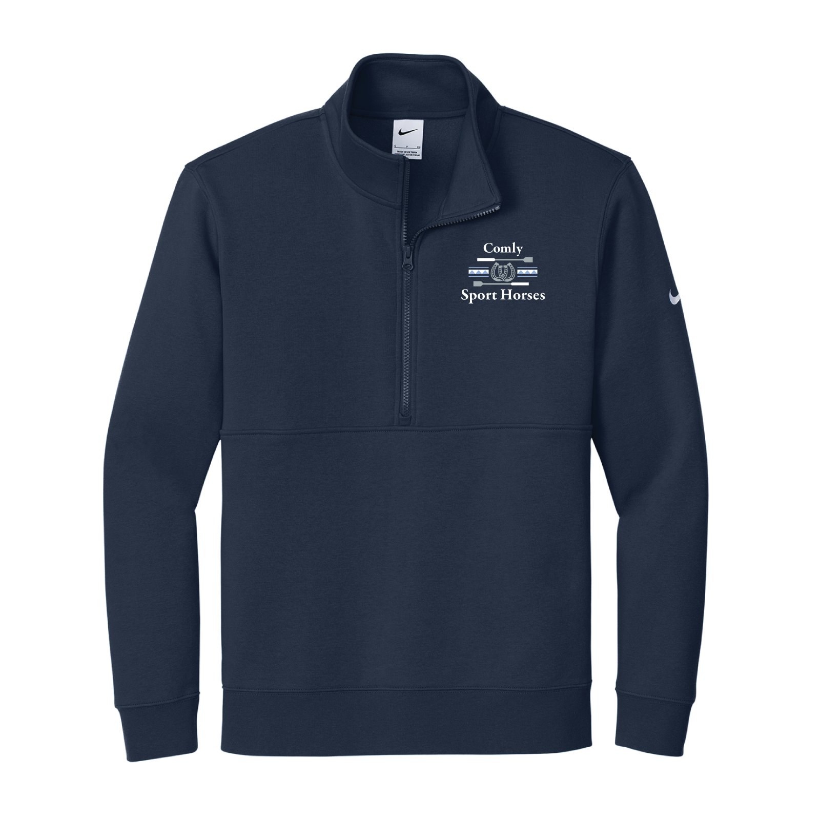 Comly Sport Horses Men's Nike Club Fleece Half-Zip Pullover