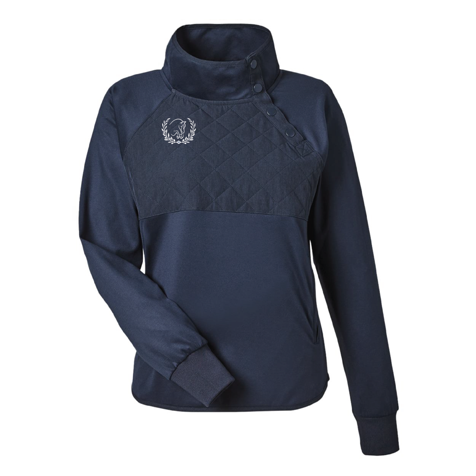 Under Contract Women's Swannies Ellis Snap Neck Pullover
