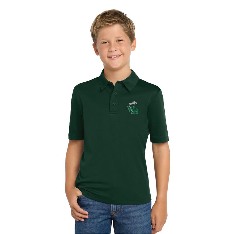 Youth Port Authority Short Sleeve Silk Touch Polo